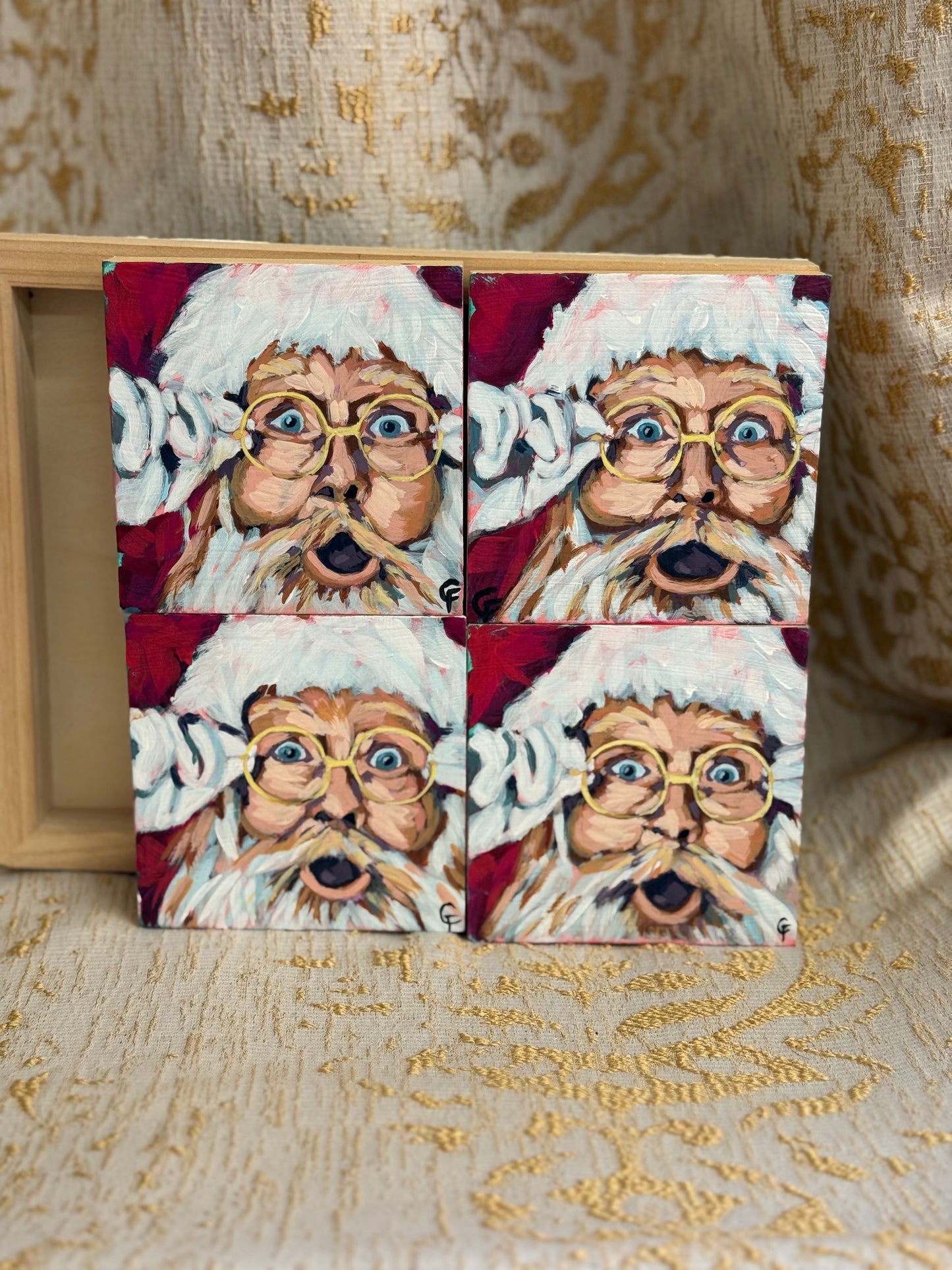 Surprised Santa