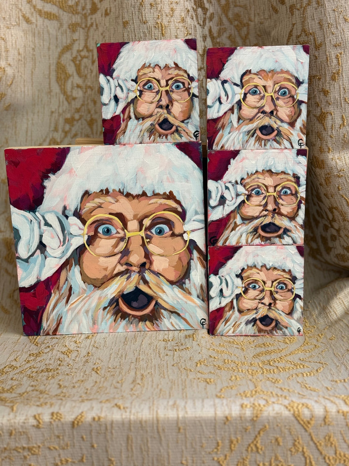 Surprised Santa