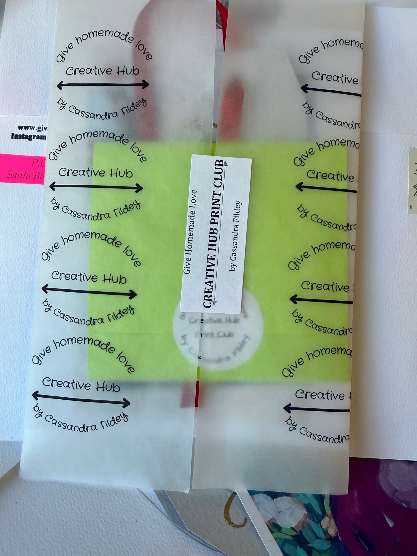 GHL Postcard Print Club Subscription